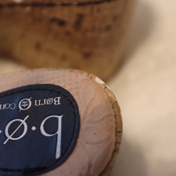 BOC DALY black flower women’s Wedge sandals, size 8, medium width - Picture 3 of 10